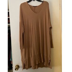 American Eagle XL Tan Sweater Dress
